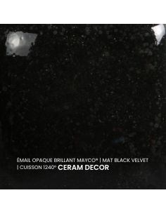 FN304 Email opaque mat Black velvet | MAYCO 2