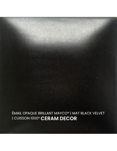 FN304 Email opaque mat Black velvet | MAYCO