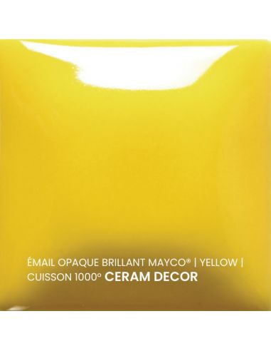 FN002 Email opaque brilant Yellow | MAYCO