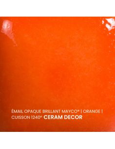 FN003 Email opaque brillant Orange | MAYCO 2