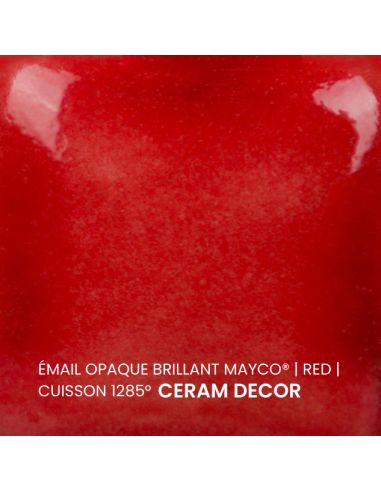 FN004 Email opaque brillant Red | MAYCO