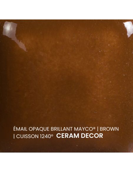 FN008 Email opaque brillant Brown | Mayco