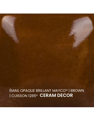 FN008 Email opaque brillant Brown | Mayco