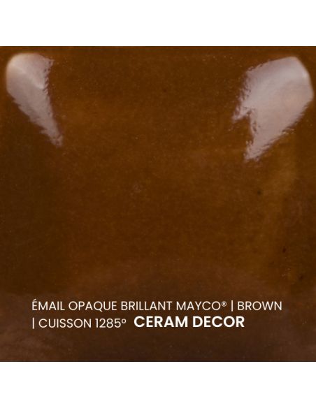 FN008 Email opaque brillant Brown | Mayco