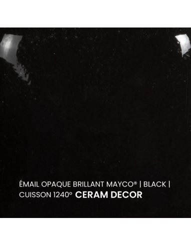 FN009 Email opaque brillant Black | MAYCO