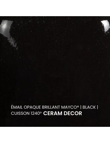 FN009 Email opaque brillant Black | MAYCO