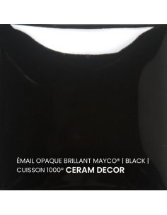 FN009 Email opaque brillant Black | MAYCO