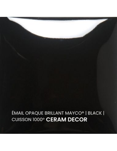 FN009 Email opaque brillant Black | MAYCO