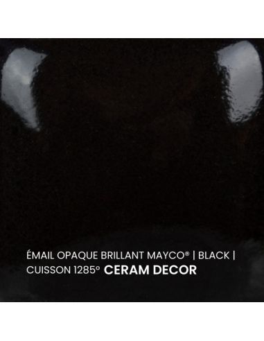 FN009 Email opaque brillant Black | MAYCO