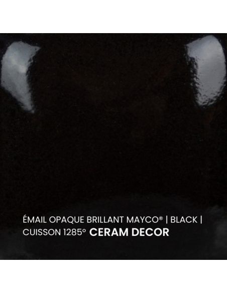 FN009 Email opaque brillant Black | MAYCO