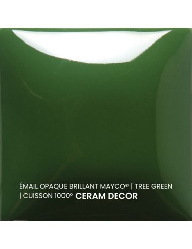 FN010 Email opaque brillant Tree green | MAYCO