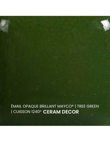FN010 Email opaque brillant Tree green | MAYCO