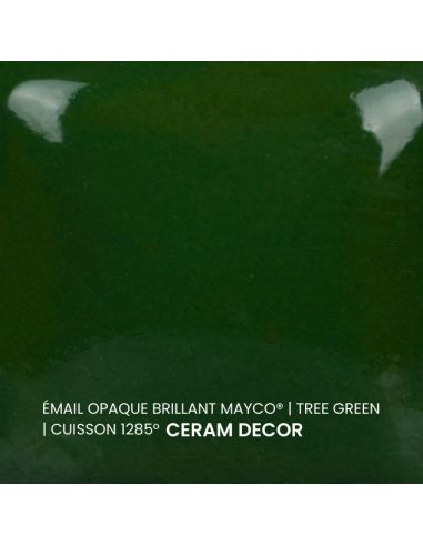 FN010 Email opaque brillant Tree green | MAYCO