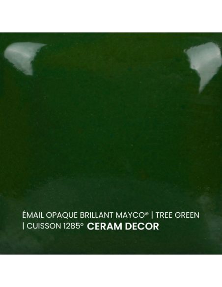 FN010 Email opaque brillant Tree green | MAYCO