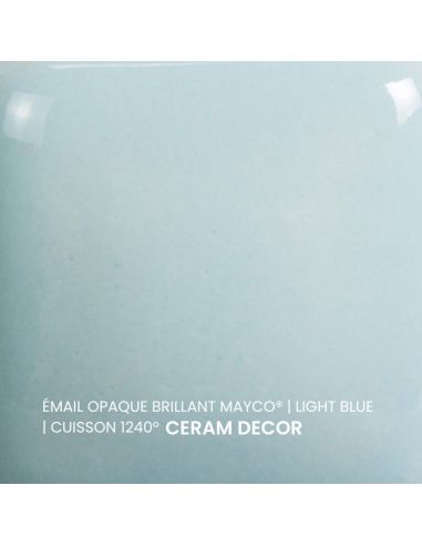 FN011 Email opaque brillant Light blue | MAYCO