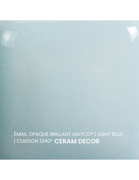 FN011 Email opaque brillant Light blue | MAYCO