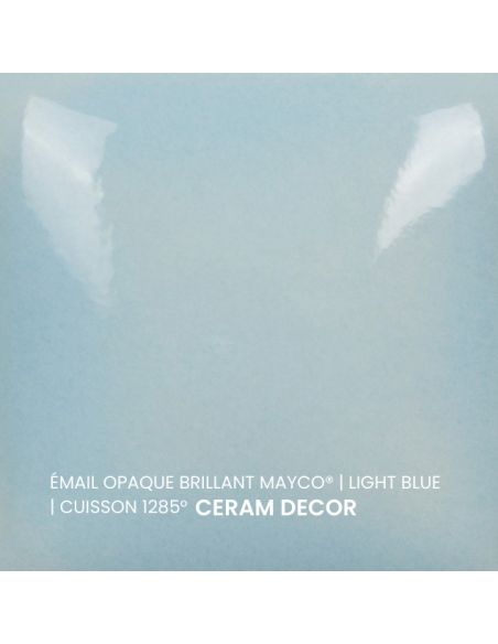 FN011 Email opaque brillant Light blue | MAYCO