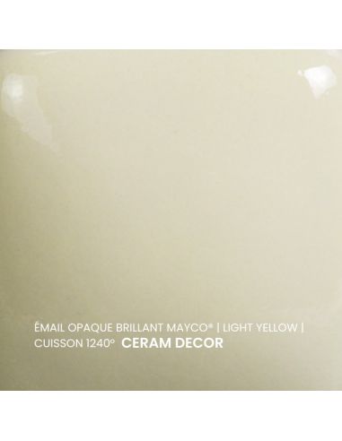 FN013 Email opaque brillant Light yellow | MAYCO