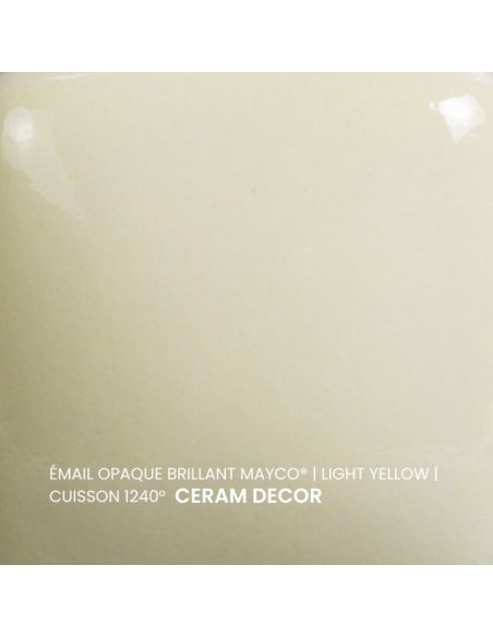 FN013 Email opaque brillant Light yellow | MAYCO