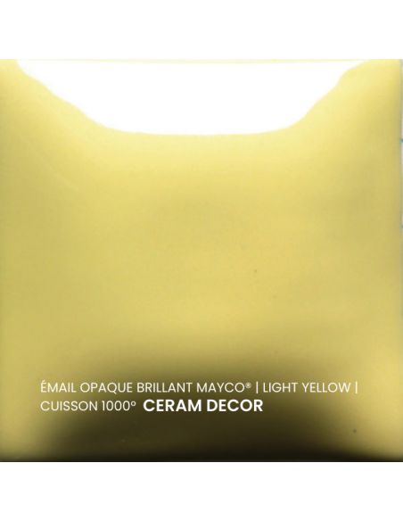 FN013 Email opaque brillant Light yellow | MAYCO