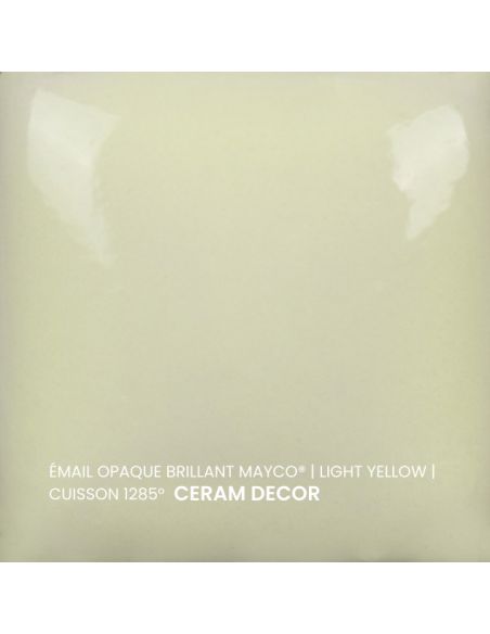 FN013 Email opaque brillant Light yellow | MAYCO