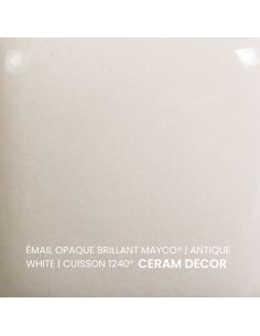 FN014 Email opaque brillant Antique white | MAYCO 2