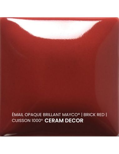 FN015 Email opaque brillant Brick red | MAYCO