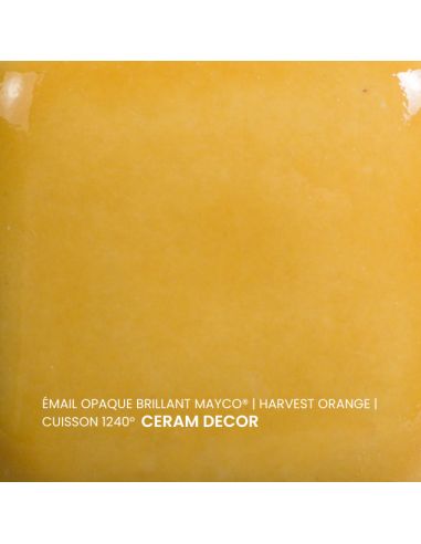 FN016 Email opaque brillant Harvest orange | MAYCO