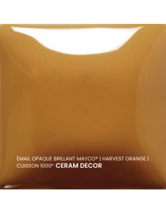 FN016 Email opaque brillant Harvest orange | MAYCO