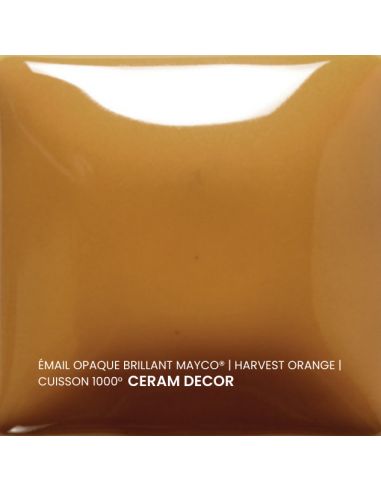 FN016 Email opaque brillant Harvest orange | MAYCO