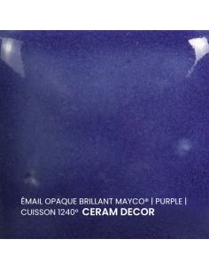 FN017 Email opaque brillant Purple | MAYCO 2