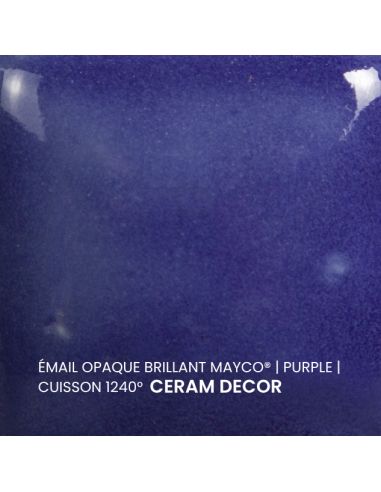 FN017 Email opaque brillant Purple | MAYCO