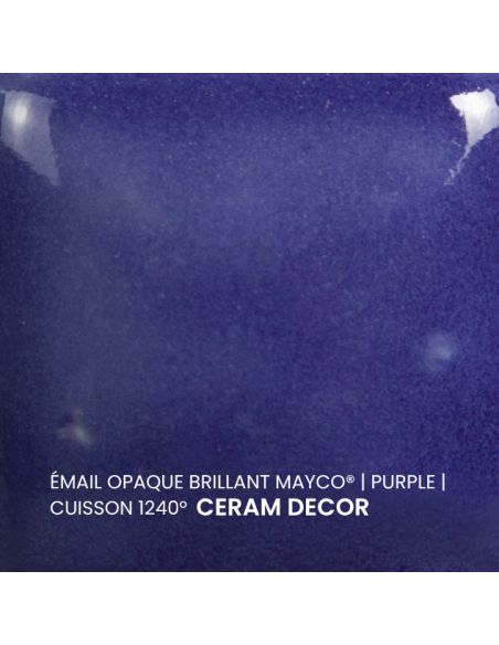 FN017 Email opaque brillant Purple | MAYCO