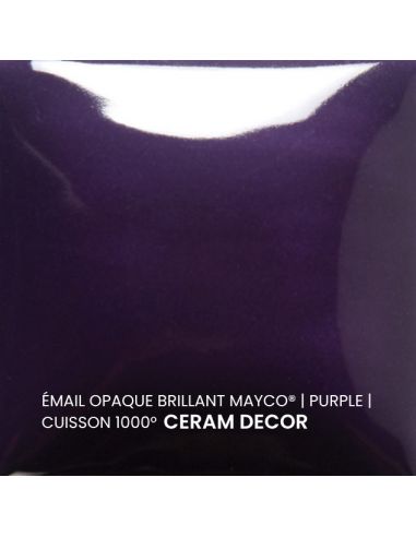 FN017 Email opaque brillant Purple | MAYCO
