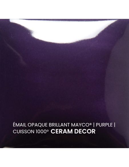 FN017 Email opaque brillant Purple | MAYCO