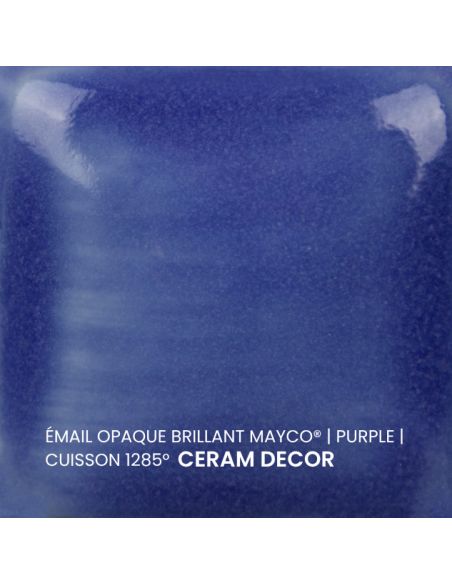 FN017 Email opaque brillant Purple | MAYCO