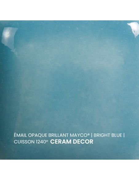 FN018 Email opaque brillant Bright blue | MAYCO