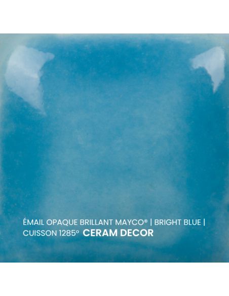 FN018 Email opaque brillant Bright blue | MAYCO