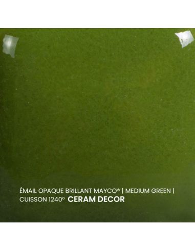 FN020 Email opaque brillant Medium green | MAYCO