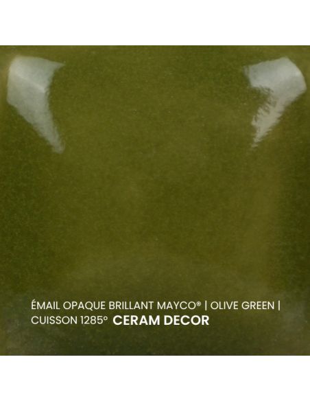 FN021 Email opaque brillant Olive green | MAYCO