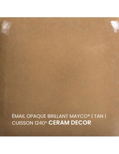 FN022 Email opaque brillant Tan | MAYCO