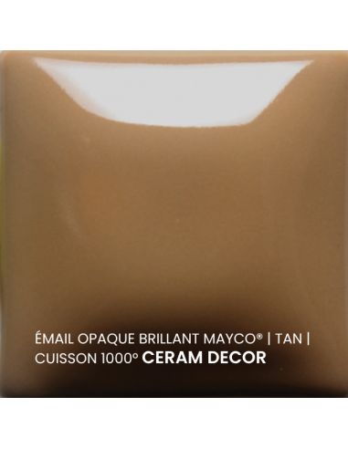 FN022 Email opaque brillant Tan | MAYCO