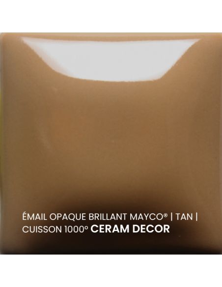 FN022 Email opaque brillant Tan | MAYCO