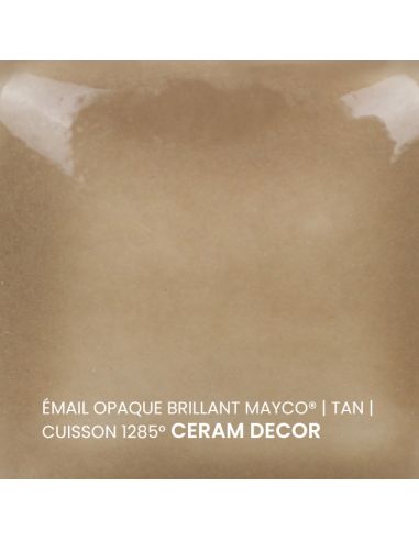 FN022 Email opaque brillant Tan | MAYCO