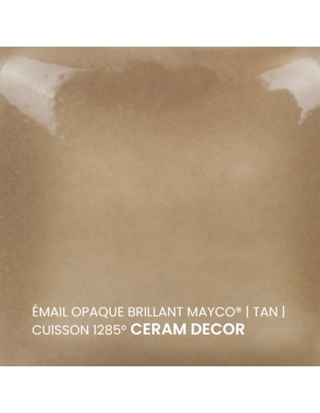 FN022 Email opaque brillant Tan | MAYCO