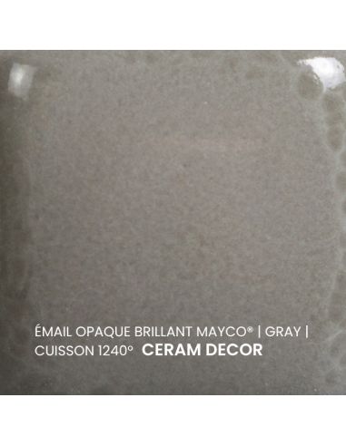 FN024 Email opaque brillant Gray | MAYCO