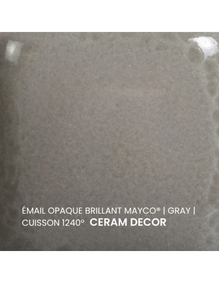 FN024 Email opaque brillant Gray | MAYCO