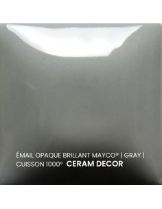 FN024 Email opaque brillant Gray | MAYCO