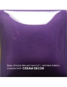 FN028 Email opaque brillant Wisteria purple | MAYCO