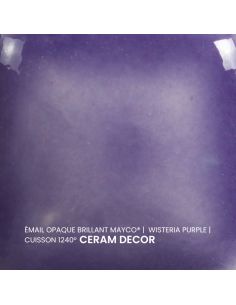 FN028 Email opaque brillant Wisteria purple | MAYCO 2